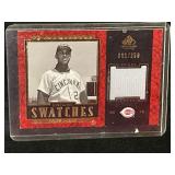 2003 MLB UPPER DECK SWATCHES TONY PEREZ CARD #J-TP