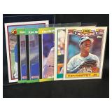 LOT OF 6 MLB KEN GRIFFEY JR ROOKIE BASEBALL CARDS