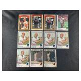 LOT OF 11 - 1972 & 1973 MLB TOPPS REDS STARS