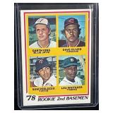 1978 MLB TOPPS '78 ROOKIE 2ND BASEMEN LOU WHITAKER