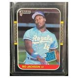 1987 DONRUSS BO JACKSON RATED ROOKIE MLB CARD