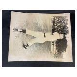 1958 MICKEY MANTLE WIRE SERVICE PHOTO SPRING