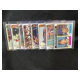 LOT OF 8 - 1974 MLB TOPPS BASEBALL CARDS