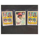 1978 MLB TOPPS STARS - (1) BENCH & (2) WHITAKER