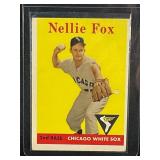 1958 MLB TOPPS NELLIE FOX CARD