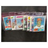 LOT OF 7 MLB NOLAN RYAN BASEBALL CARDS