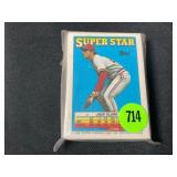 1988 TOPPS MLB MINI SUPER STAR CARDS