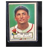 1952 MLB TOPPS TED WILKS #109 CARD