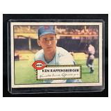 1952 MLB TOPPS KEN RAFFENBERGER #118 CARD