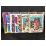 LOT OF 6 NOLAN RYAN MLB BASEBALL CARDS
