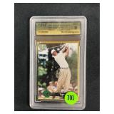 2001 LEGENDS SPORTS TIGER WOODS MINT GRADING