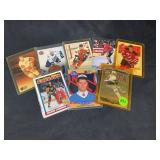 LOT OF 8 NHL HOCKEY CARDS