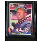 1985 MLB DONRUSS KIRBY PUCKETT CARD #438