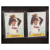 LOT OF 2 - 1979 MLB TOPPS NOLAN RYAN CARDS #115