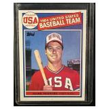 1985 MLB TOPPS MARK MCGWIRE CARD #401