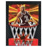 1996 NBA PRESS PASS KOBE BRYANT CARD #13 OF 45
