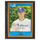 2007 MLB BOWMAN COREY LUEBKE ROOKIE CARD #BDPP7