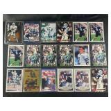LOT OF 18 - TROY AIKMAN NFL FOOTBALL CARDS