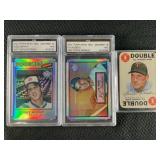 LOT OF 2 GRADED CARDS & MORE - FGS 2001 TOPPS ARCH