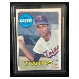 1969 TOPPS ROD CAREW MLB CARD