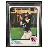 1973 TOPPS HANK AARON MLB CARD