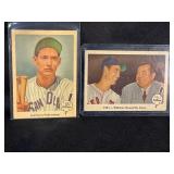 LOT OF 2 -1959 MLB FLEER TED WILLIAMS CARDS