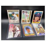 LOT OF 6 MISC MLB CARDS - NOLAN RYAN