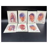 LOT OF 7 MLB COOPERTOWN CARDS