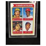 1975 MLB TOPPS KEN GRIFFEY '74 ROOKIE OUTFIELDERS