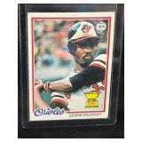 1978 EDDIE MURRAY MLB ROOKIE CARD