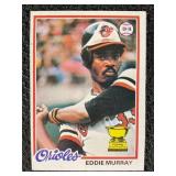 1978 MLB TOPPS EDDIE MURRAY ROOKIE CARD #36