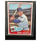 1965 TOPPS RON SANTO MLB CARD