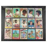 LOT OF 15 NFL FOOTBALL STARS CARDS