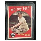 1959 MLB TOPPS WHITEY FORD #430 CARD