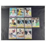 LOT OF 10 - 1978 MLB TOPPS BASEBALL STARS CARDS