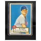 1952 MLB TOPPS ED BLAKE #144 CARD