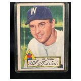1952 MLB TOPPS AL SIMA #93 CARD