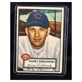 1952 MLB TOPPS HARRY PERKOWSKI #142 CARD