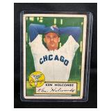 1952 MLB TOPPS KEN HOLCOMBE #95 CARD