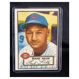 1952 MLB TOPPS FRANK HILLER #156 CARD