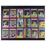 LOT OF 18 - 1975 MLB TOPPS WORLD SERIES BASEBALL