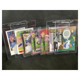 LOT OF 7 MLB FABRIC BASEBALL CARDS