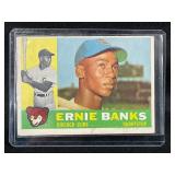 1960 TOPPS ERNIE BANKS MLB CARD