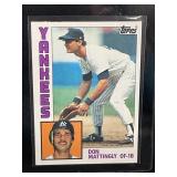 1984 TOPPS DON MATTINGLY MLB CARD