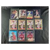 LOT OF 11 MLB BARRY LARKIN BASEBALL CARDS