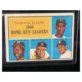 1961 MLB TOPPS N.L. HOME RUN LEADERS #43 CARD