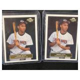 LOT OF 6 DEREK JETER MLB CARDS