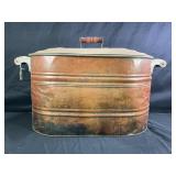 COPPER BOILER WITH LID