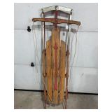 FLEXIBLE FLYER SLED WITH METAL RUNNERS