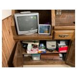 CONTENTS OF CABINET IN KITCHEN - PLAYING CARDS,